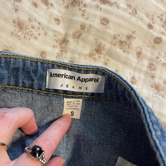 American Apparel Denim Women's Skirt - Picture 2 of 6